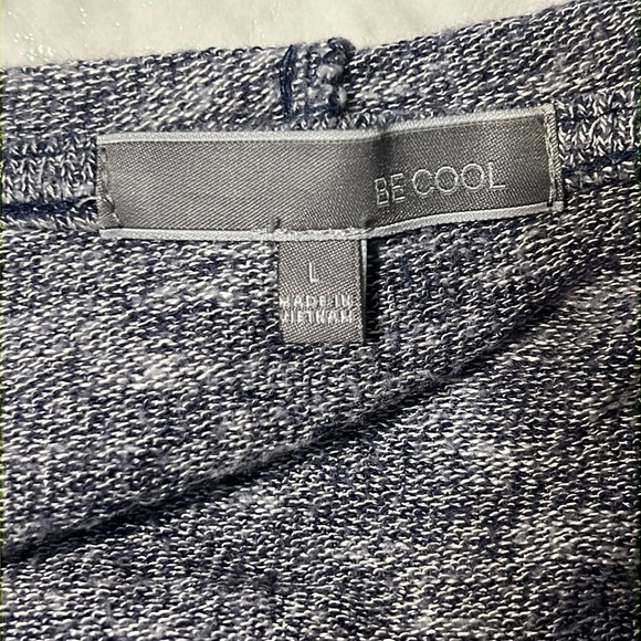 Women’s Lightweight Hooded Henley Sz L Blue - Picture 6 of 8